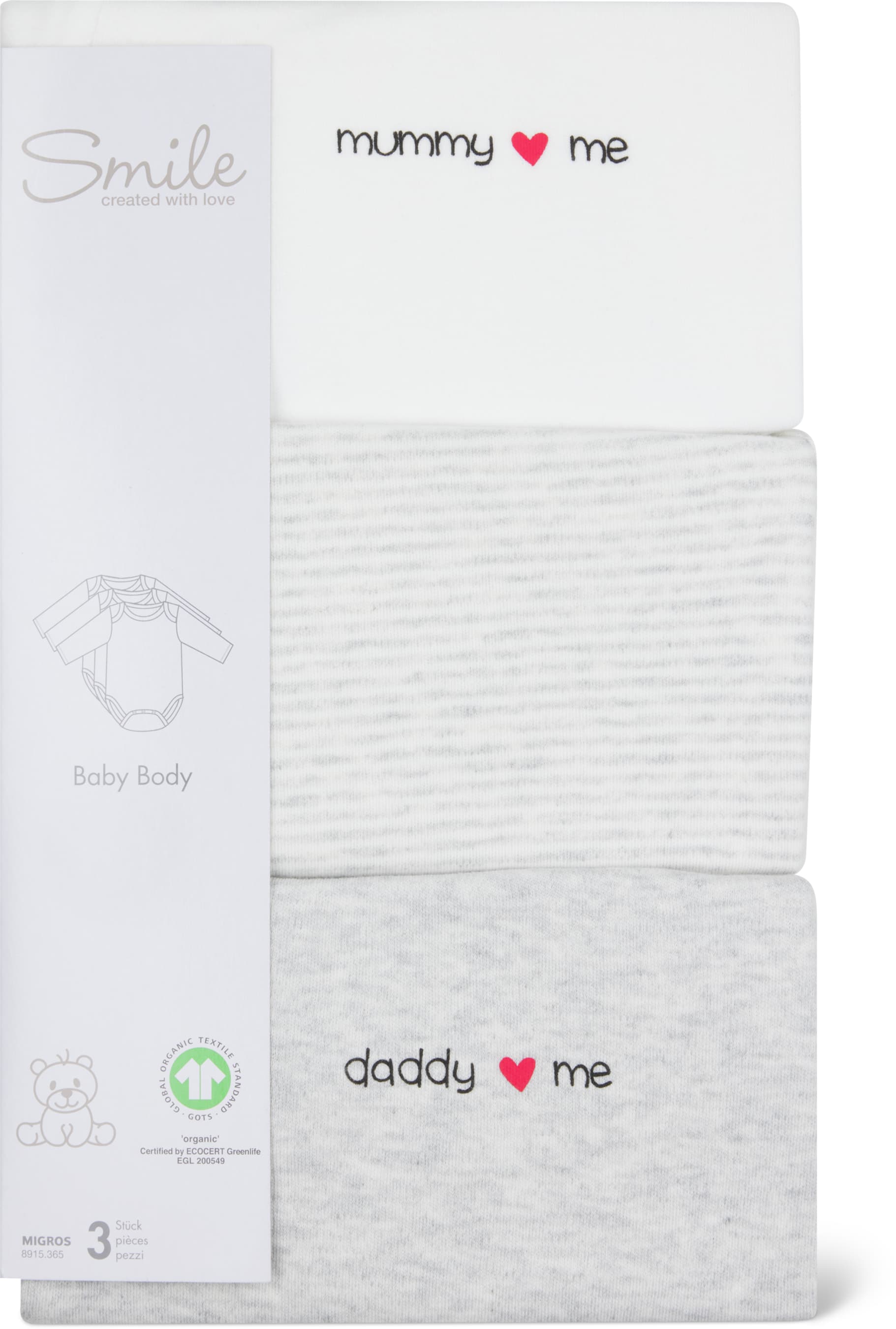 Baby Body 3er Pack